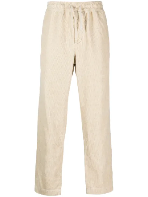 MARANT drawstring-fastening corduroy trousers