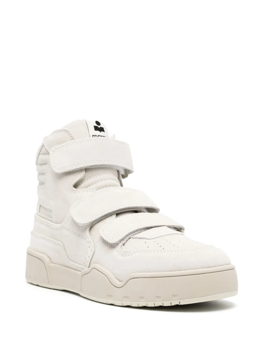 ISABEL MARANT Leather high-top Sneakers - Farfetch