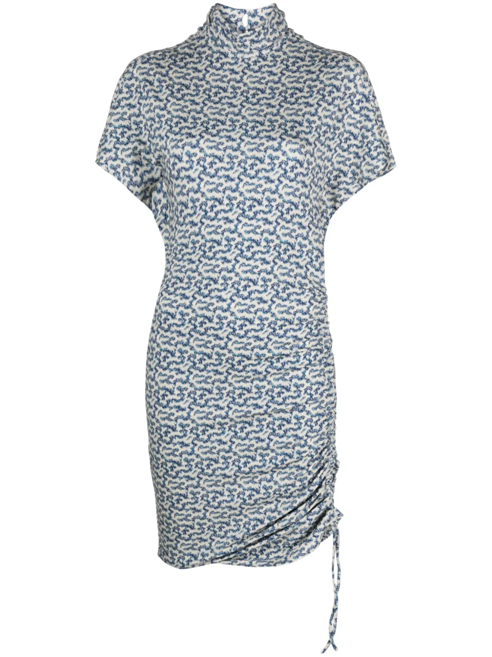 MARANT ÉTOILE Kleid mit geometrischem Print | Nude | Image 1