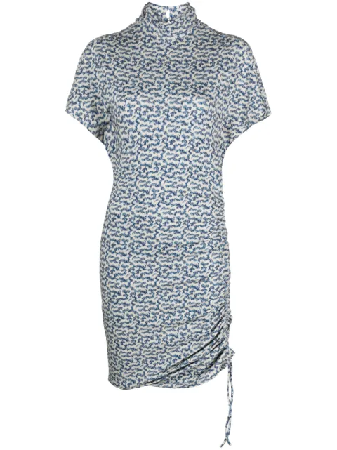 MARANT ÉTOILE Lya geometric-print dress