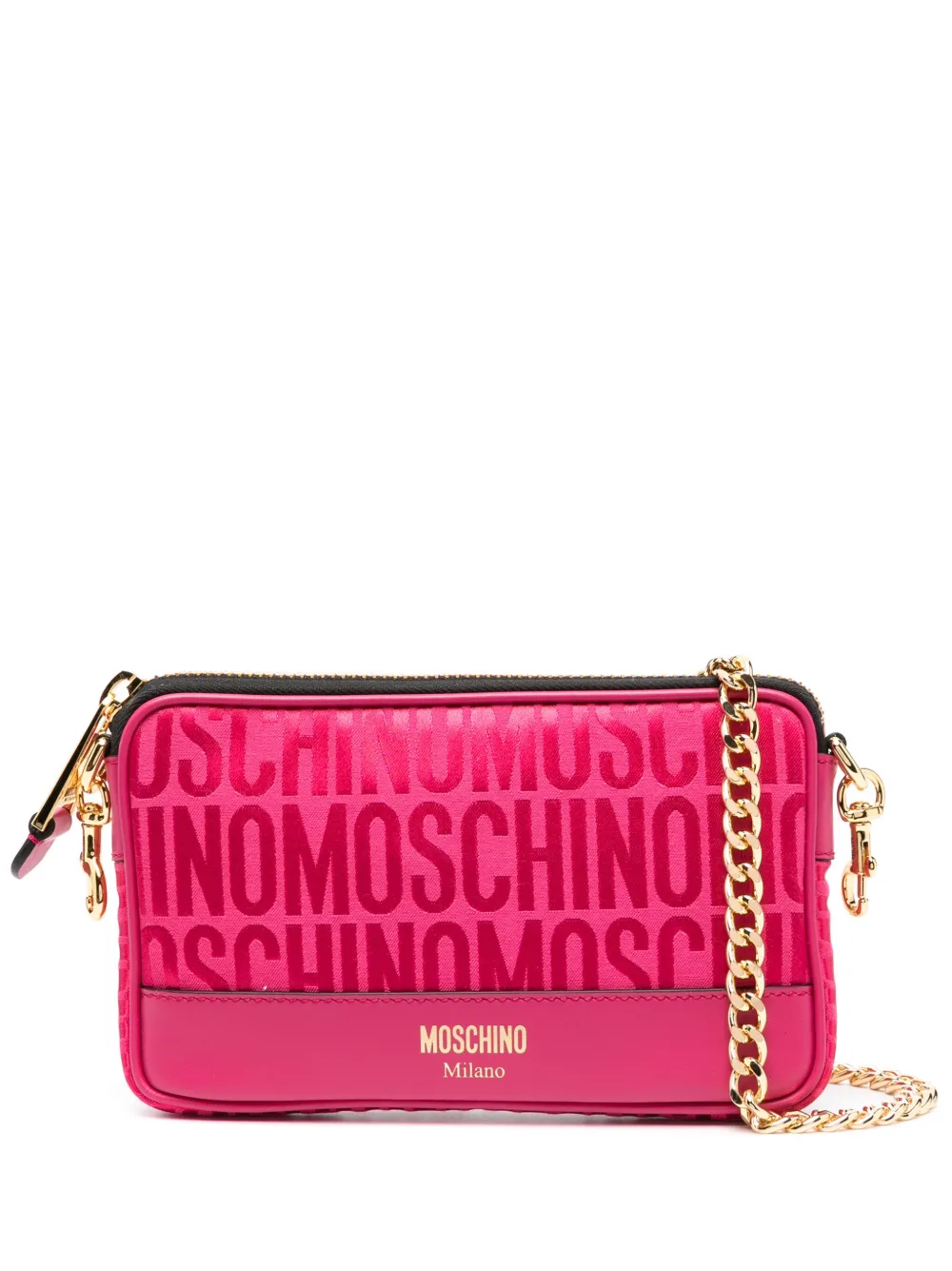 Moschino Fantasia logojacquard Crossbody Bag Farfetch