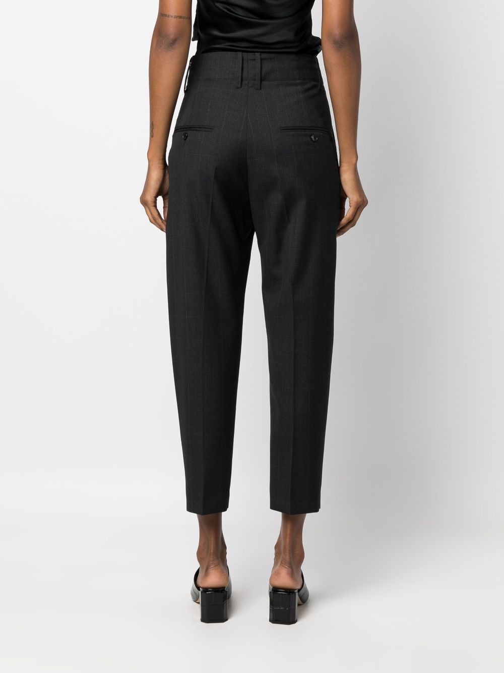 Shop Isabel Marant Naolia Virgin-wool Trousers In Grey