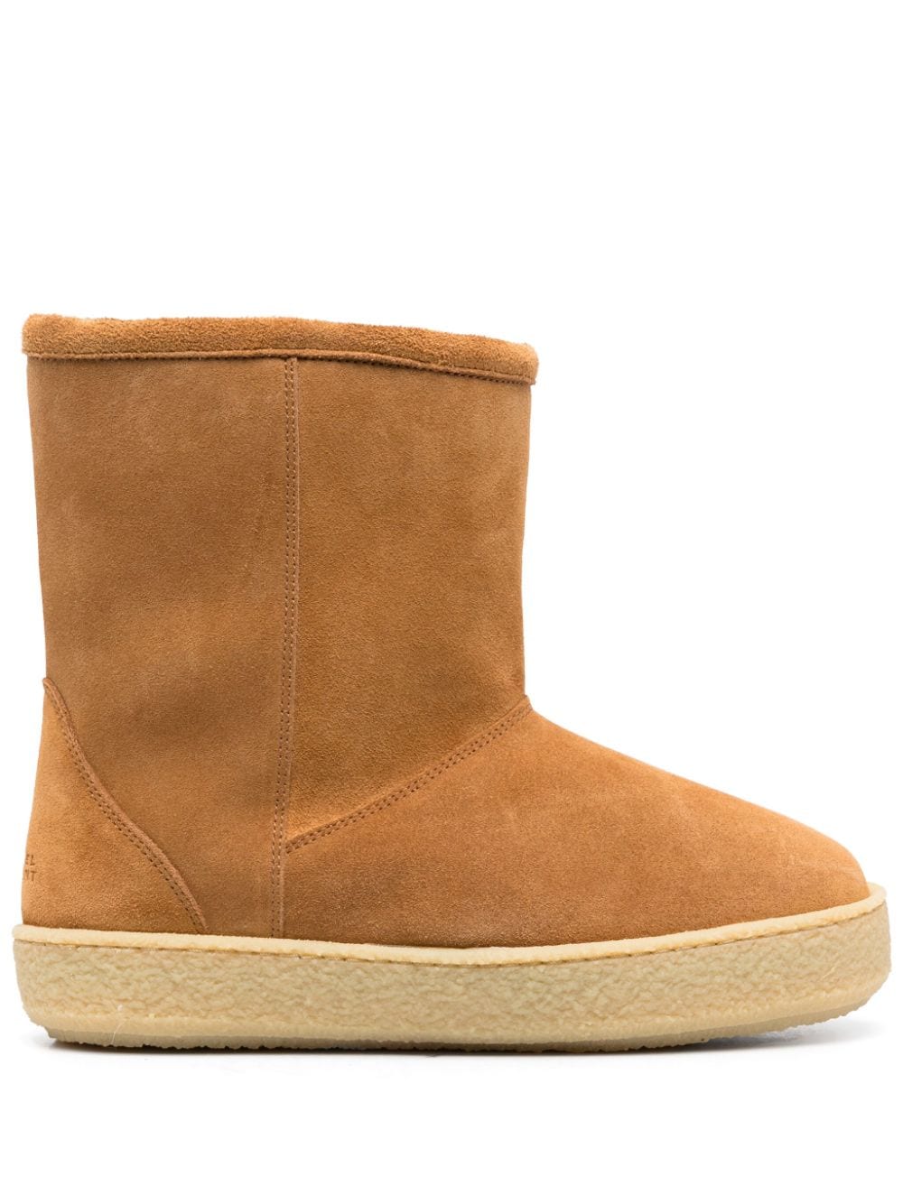 Shop Isabel Marant Frieze Suede Ankle Boots In Braun