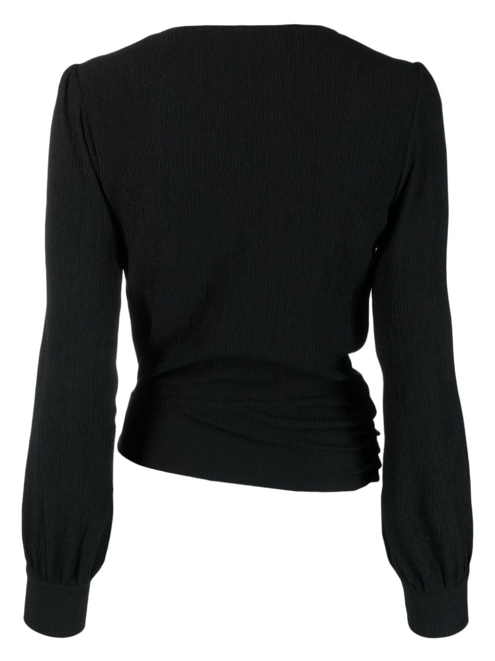 Image 2 of Ba&Sh plissé-effect asymmetric blouse
