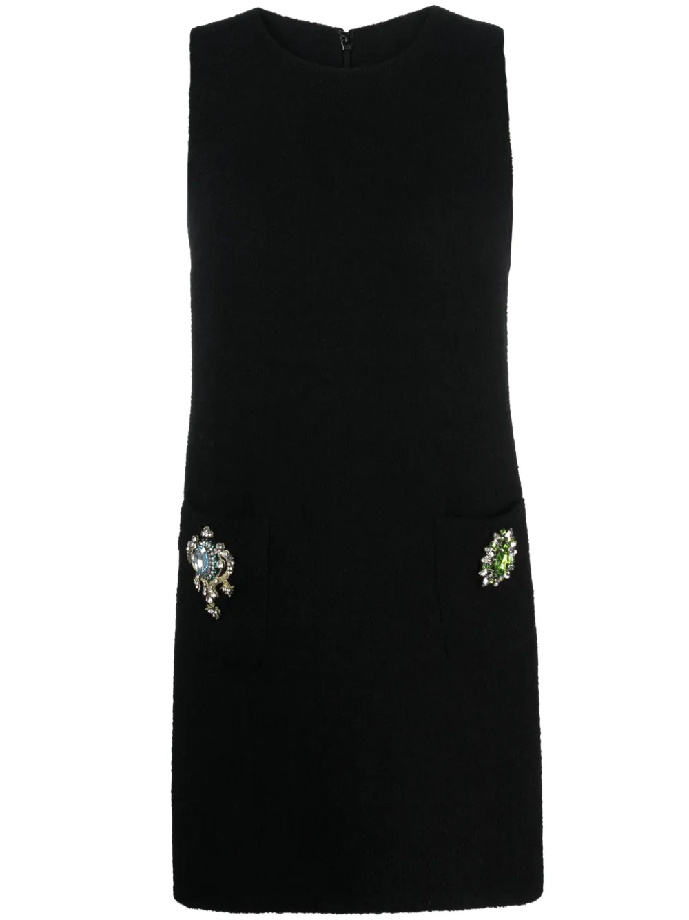 Moschino Mini-jurk met applicatie Zwart