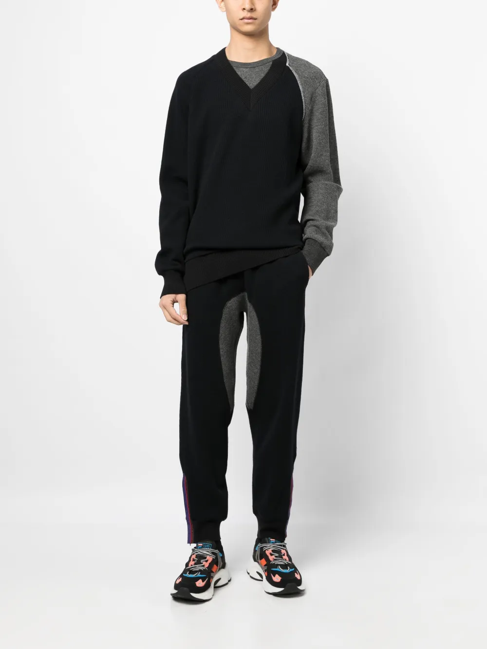 Kolor Gebreide broek - Grijs