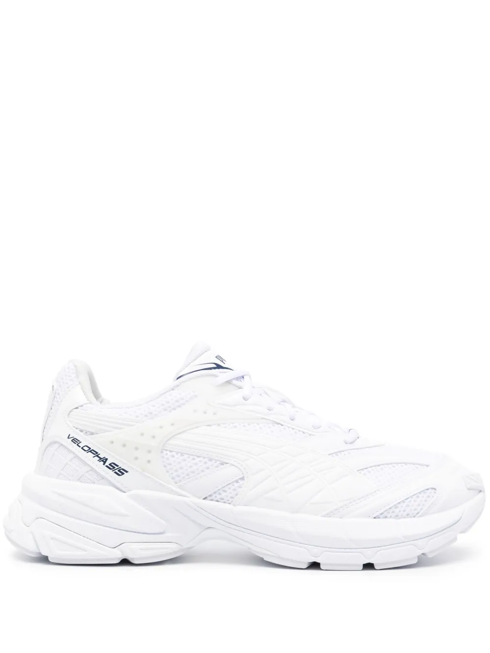 Puma Nitro Textured Neutral Sneakers In White In White