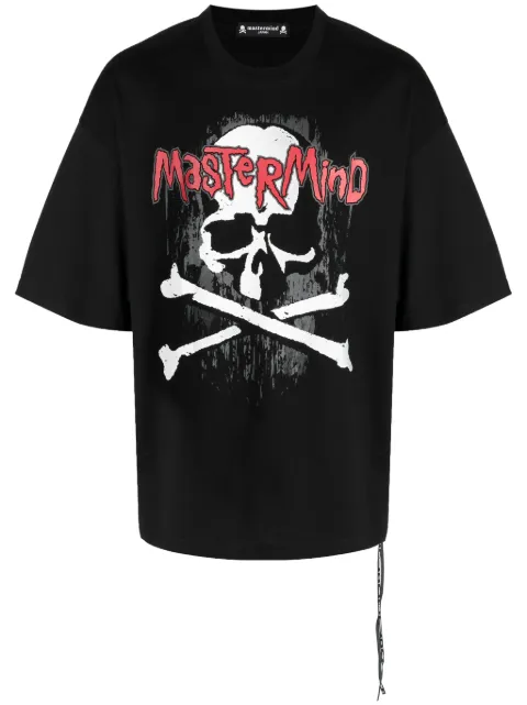 Mastermind Japan skull-print cotton T-shirt