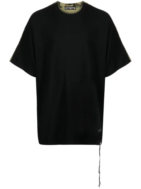 Mastermind World panelled wool T-shirt
