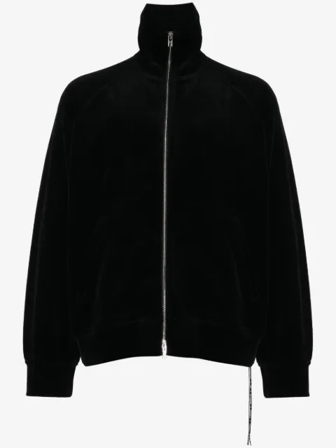 Mastermind World zip-up velour sweatshirt 