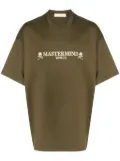 Mastermind World skull-print cotton T-shirt - Green