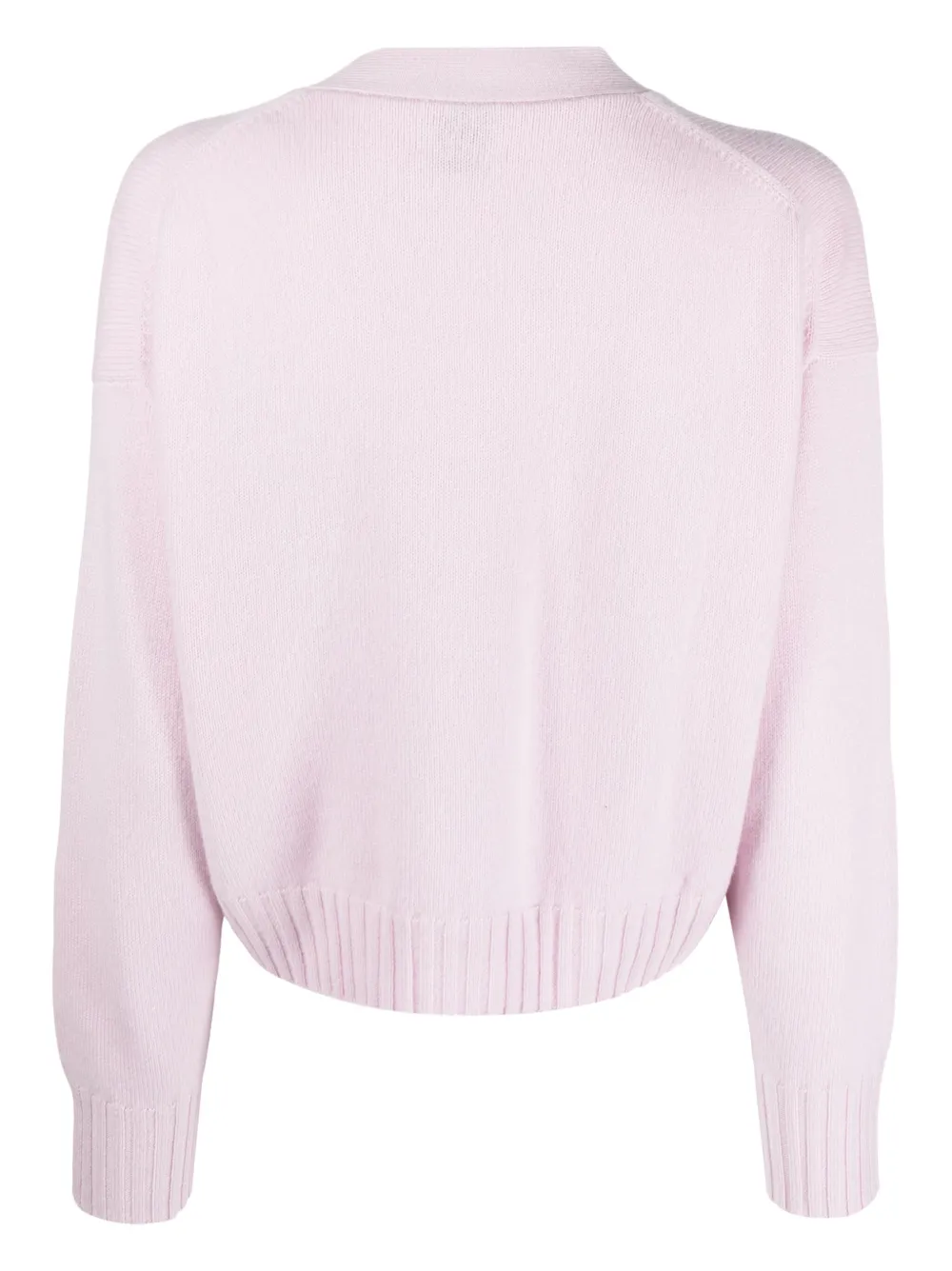 Allude Vest met V-hals - Roze