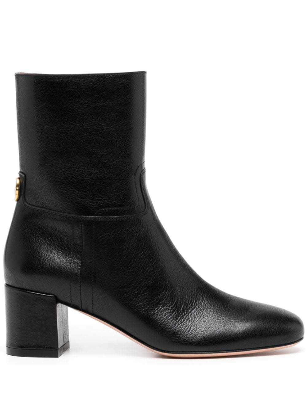 Bally Otavine 50mm Leather Ankle Boots In Black