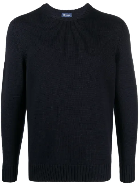 Drumohr crew-neck merino jumper