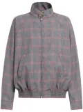 Marni plaid-check bomber jacket - Grey