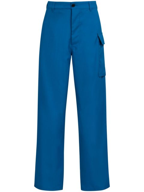 Marni cargo-pocket straight-leg trousers Men