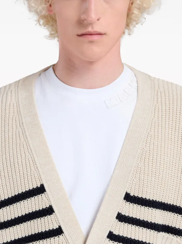 MARNI ストライプ　カーディガン Marni ストライプ カーディガン | ニュートラル | FARFETCH JP