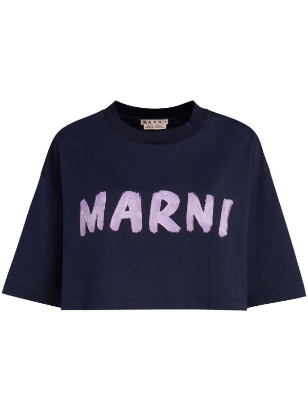 Marni クロップド Tシャツ - Farfetch