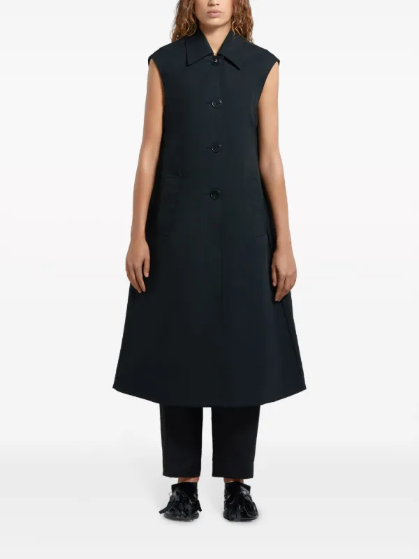★関税込★MARNI ダブルブレスト ベスト Marni ダブルブレスト ベスト | ブラック | FARFETCH JP