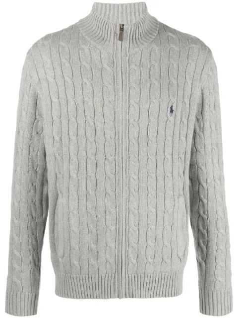 Polo Ralph Lauren Polo Pony-motif cable-knit cardigan