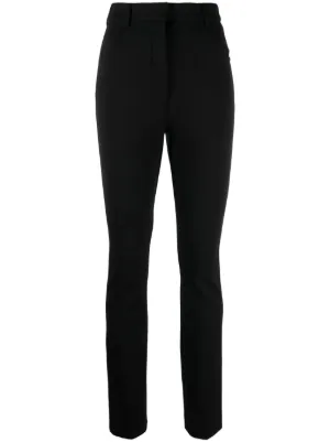 TOTEME Zip Leggings | Black | FARFETCH