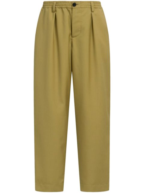 Marni pleat-detail tapered trousers Men