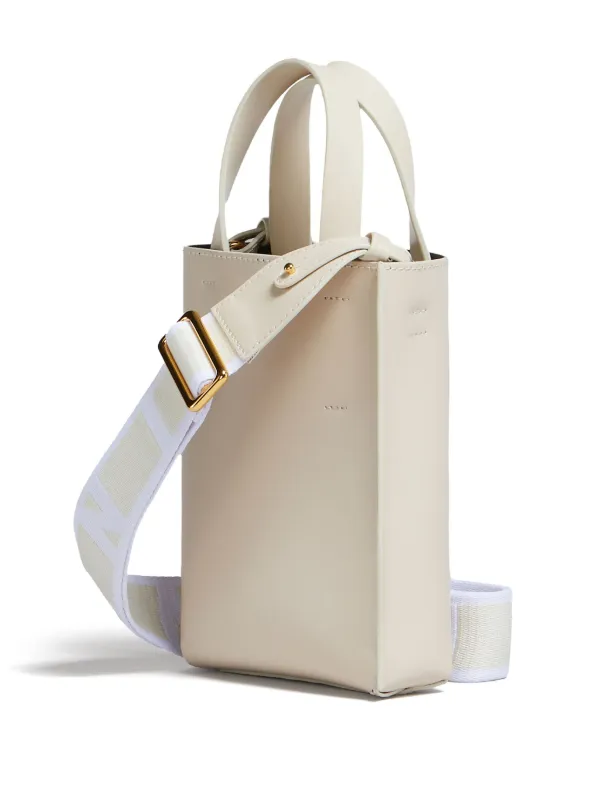 Marni Museo Nano Mini Tote Bag | Neutrals | FARFETCH