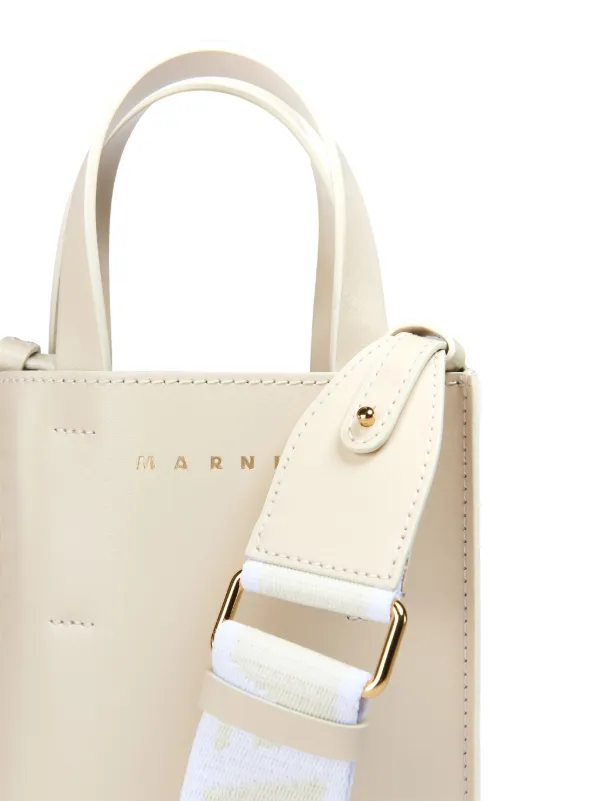 Marni Museo Nano Mini Tote Bag | Neutrals | FARFETCH