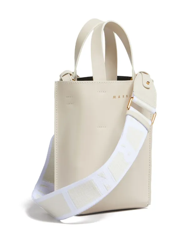 【MARNI】MUSEO NANO BAG MUSEO nano bag in brown leather | Marni