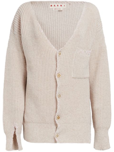 Marni V-neck virgin-wool cardigan Women