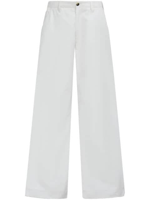 Marni mid-rise wide-leg jeans