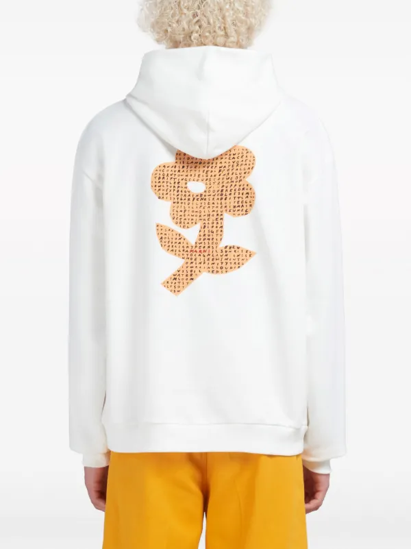 マルニ ロゴパーカー ホワイト Marni ロゴ パーカー | ホワイト | FARFETCH JP