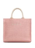 Marni small raffia tote bag - Pink