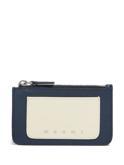 Marni Kartenetui mit Logo-Print