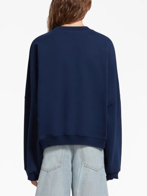 Marni ロゴ スウェットシャツ | ブルー | FARFETCH JP