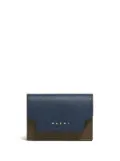 Marni colour-block tri-fold wallet - Blue