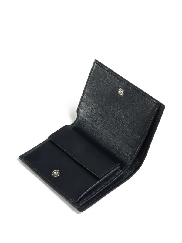 Marni logo-embroidered bi-fold Wallet - Farfetch