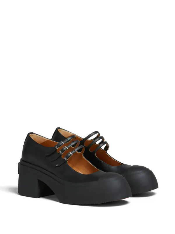 Marni Pablo Mary Jane Pumps | Black | FARFETCH