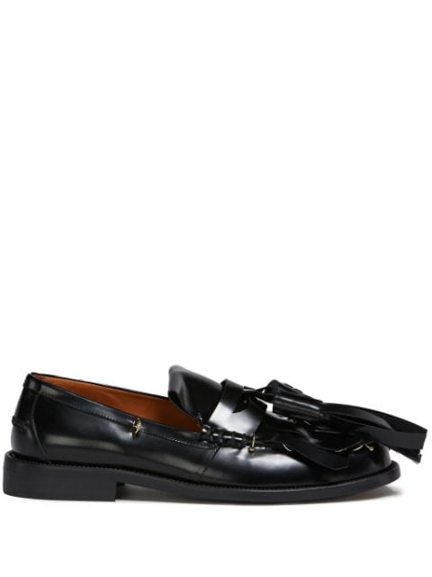 Marni tassel-detail leather loafers