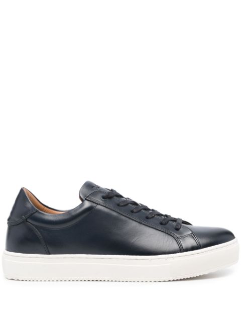 Boggi Milano panelled leather sneakers Men