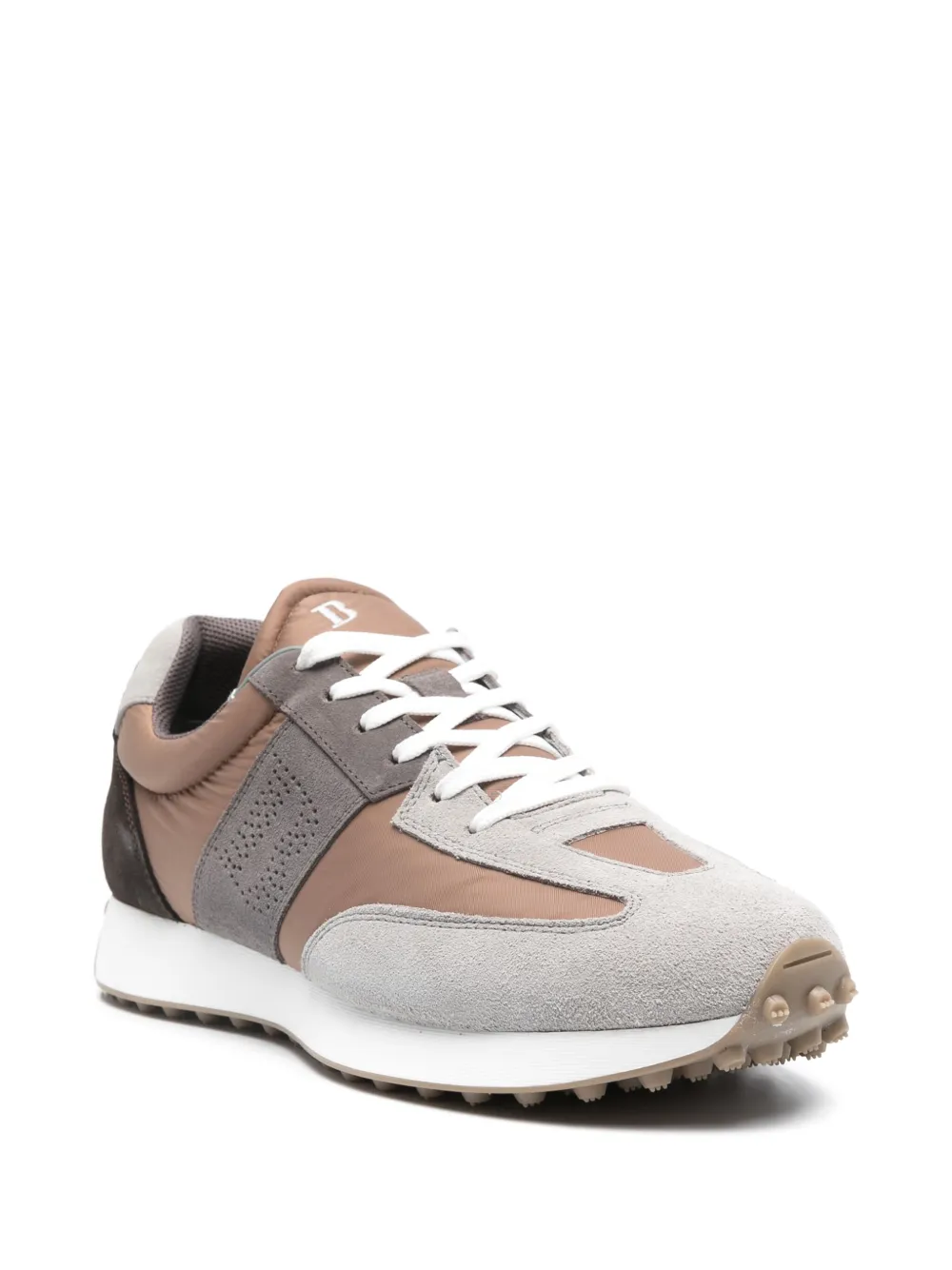Boggi Milano Leren sneakers - Beige