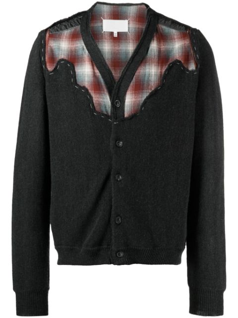 Maison Margiela x Pendleton checked wool cardigan Men