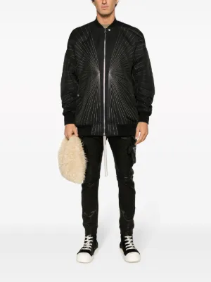 rickowens レザーボンバー ma-1 黄金サイズ Rick owens leather bomber - Gem