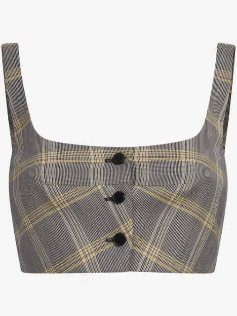 Marni virgin wool-blend cropped top