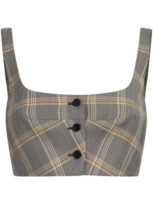 トップス MARNI archive plaid bustier 21274071_51402246_600.jpg