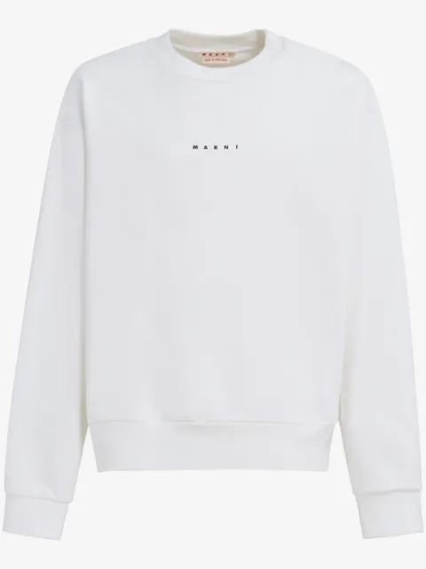 Marni Sweatshirt mit Logo-Print