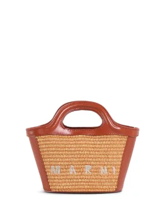 MARNI ブラウン TROPICALIA BASKET BAG SMALL ブラウン TROPICALIA BAG SMALL | Marni