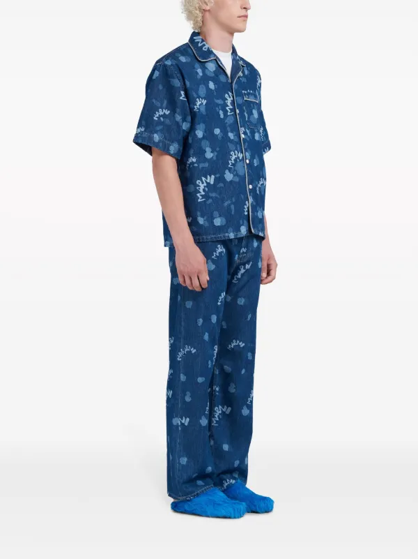 Marni デニムシャツ | ブルー | FARFETCH JP