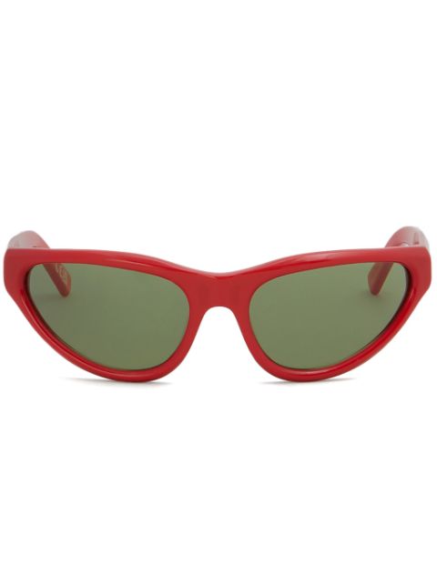 Marni Mavericks logo-print sunglasses Men