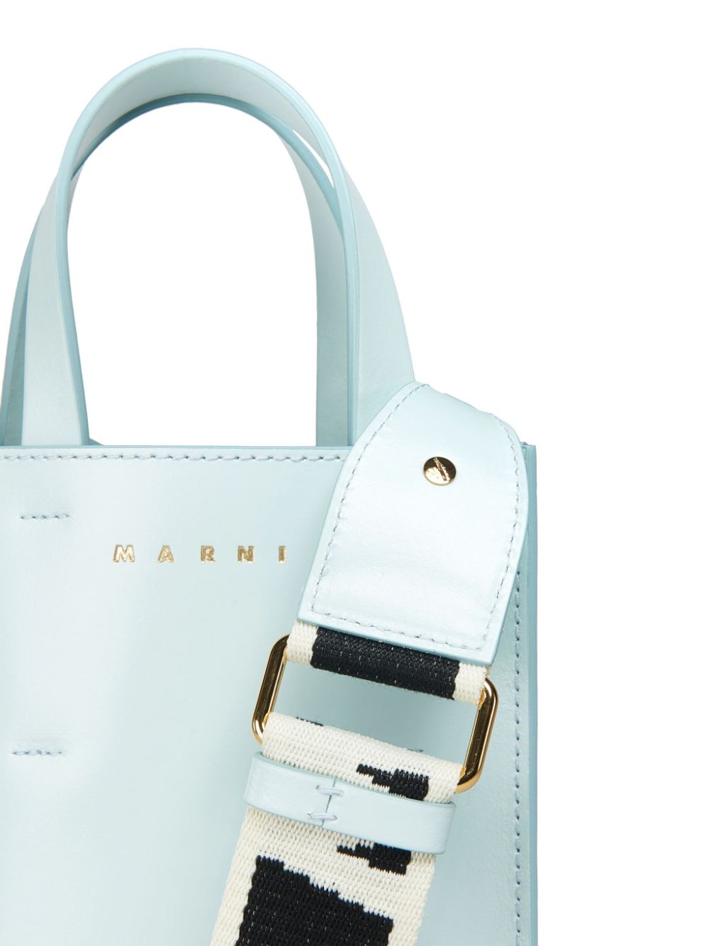 Marni mini Museo leather tote bag Women